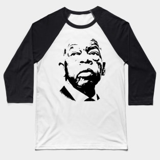 John Lewis pop art portrait Baseball T-Shirt